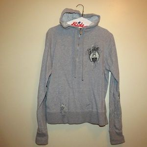 Harley Davidson Gray Hoodie M